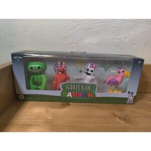 Garten of Banban Series 1 Jumbo Josh, Banban, Banbaleena & Opila Bird Figure 4pk